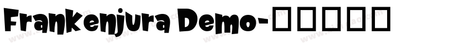 Frankenjura Demo字体转换